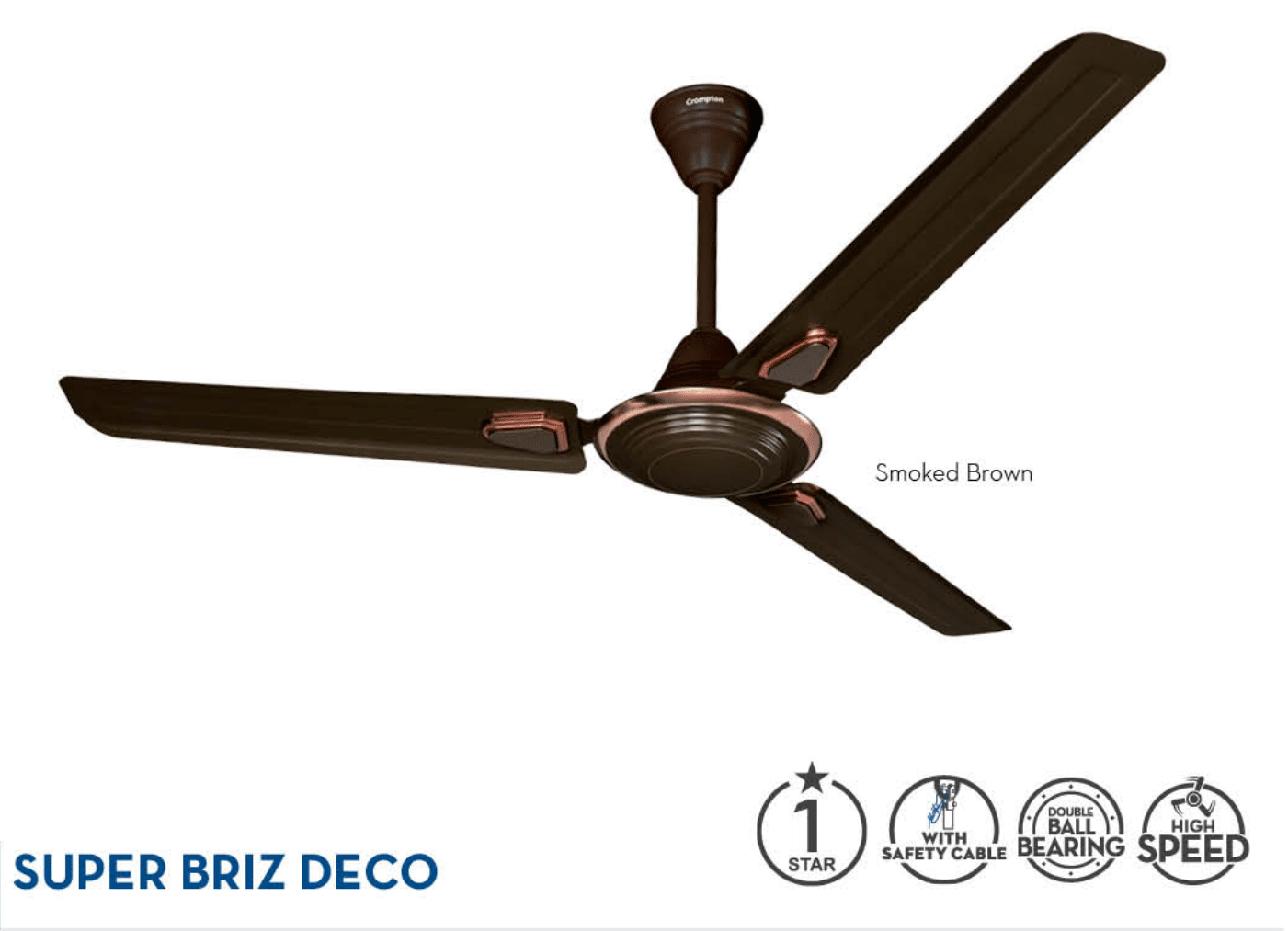 SUREBREEZE SUPER BRIZ DECO-SMOKED BROWN